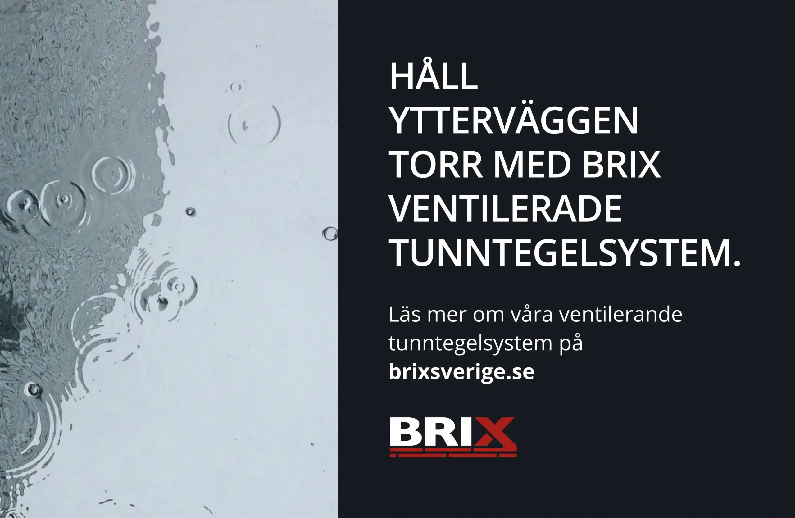 Slik konstruerer du en teglvegg som tåler det nordiske klimaet