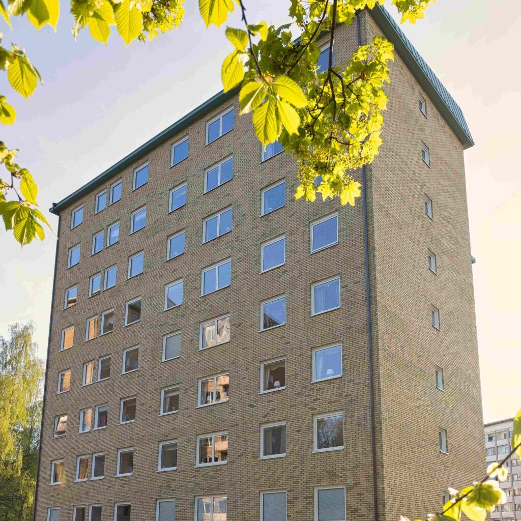 Renoverar skalmursveggar